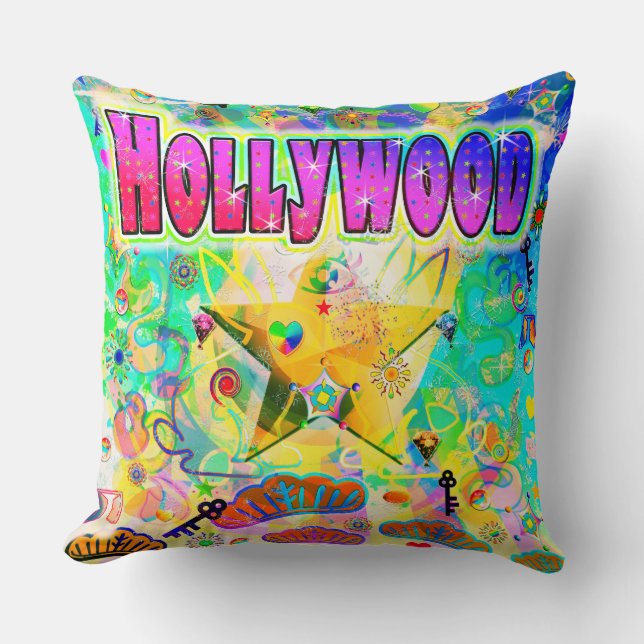 Hollywood Epoch Hour Pillow Kissen (Vorderseite)