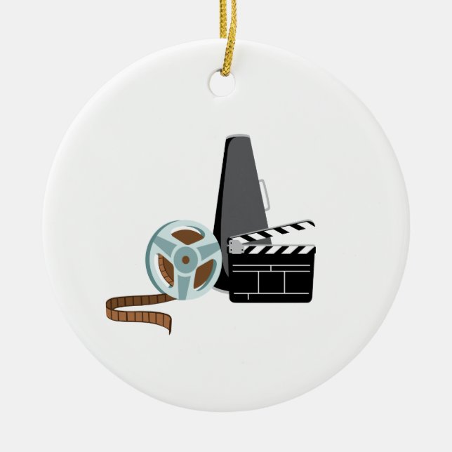 Hollywood Film Keramik Ornament (Vorne)