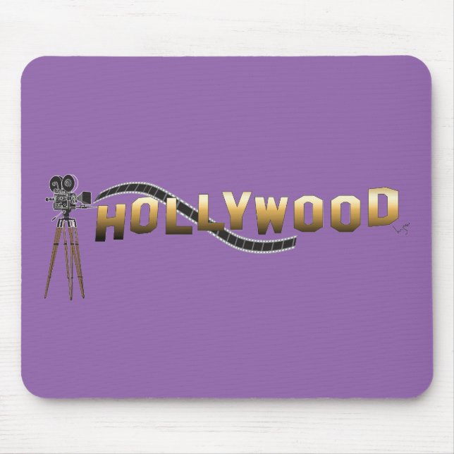 Hollywood-Filmdirektorkamera Mousepad (Vorne)