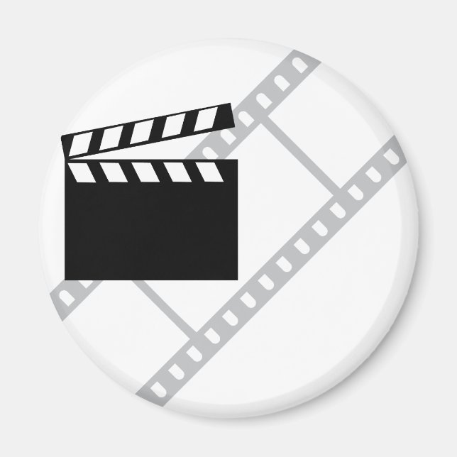 Hollywood-Filmklapper Magnet (Vorne)
