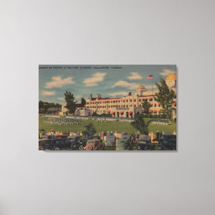 Hollywood, FL - Kadett-Parade an der Leinwanddruck