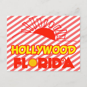 Hollywood, Florida Postkarte
