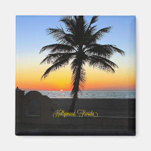 Hollywood, Florida Sunrise Magnet
