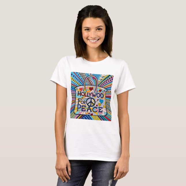 Hollywood for Peace Art Collection T-Shirt (Vorne ganz)