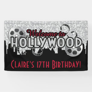 Hollywood-Geburtstag Banner