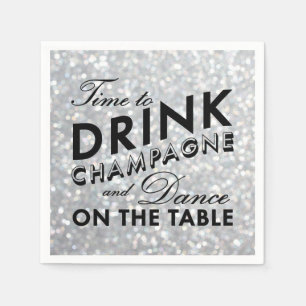 Hollywood Glam Napkin Serviette
