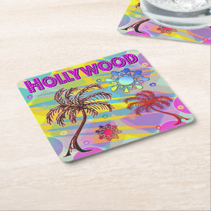 Hollywood Happy and Hope Untersetzer