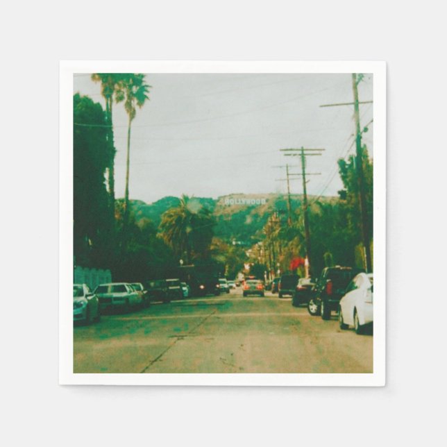 Hollywood Hills Serviette (Vorderseite)