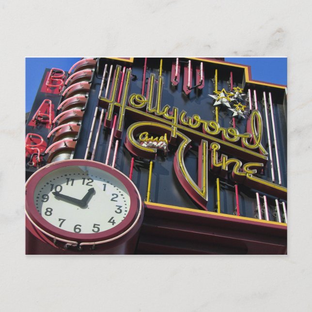 Hollywood Icon Postcard Postkarte (Vorderseite)