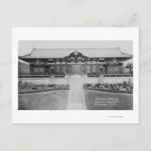 Hollywood, japanische Villa CAs in den Gärten Postkarte