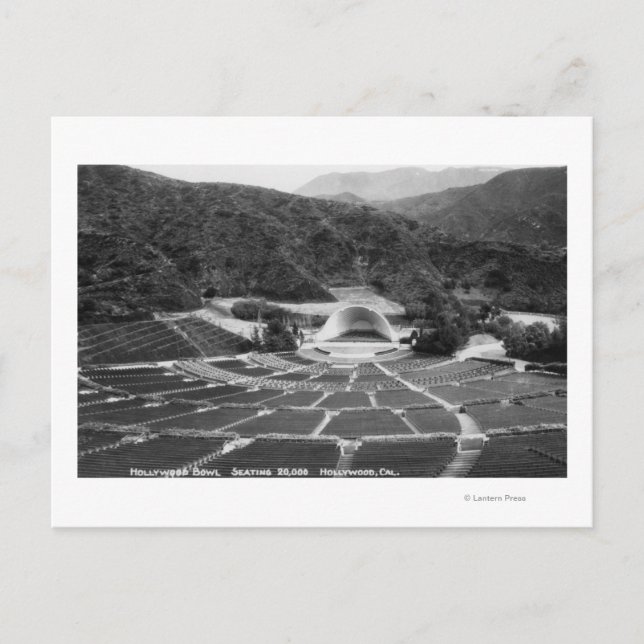 Hollywood, Kalifornien Hollywood Bowl View Postkarte (Vorderseite)
