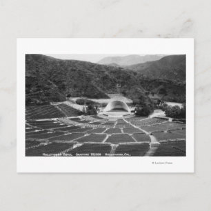 Hollywood, Kalifornien Hollywood Bowl View Postkarte