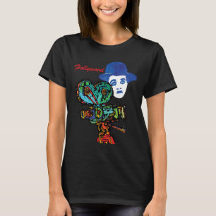 Hollywood Kamera Film Blau Reise T-Shirt