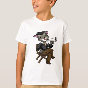 Hollywood-Katze T-Shirt