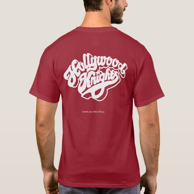 Hollywood Knights T - Shirt (Rückseite)
