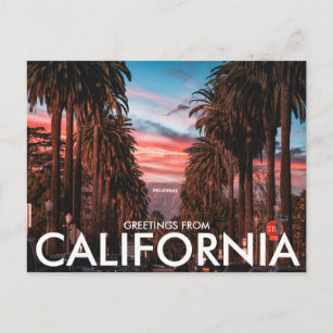 Hollywood, Los Angeles, Kalifornien Postkarte