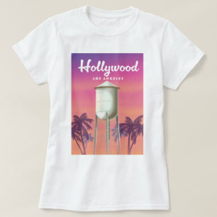 Hollywood Los Angeles Reiseposter T-Shirt