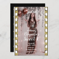 Hollywood Movie Gold Stars Film Sweet 16 Party