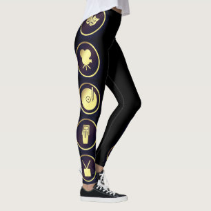 Hollywood Movie Star Icons Leggings