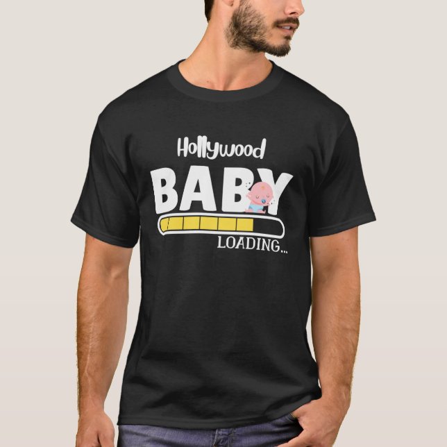 Hollywood Native Pride  State Baby Parent Mom Dad T-Shirt (Vorderseite)