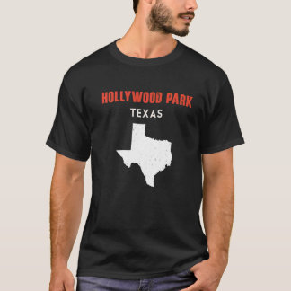 Hollywood Park Texas USA Staat America Travel Texa T-Shirt