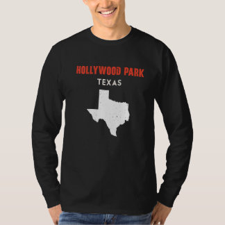 Hollywood Park Texas USA Staat America Travel Texa T-Shirt