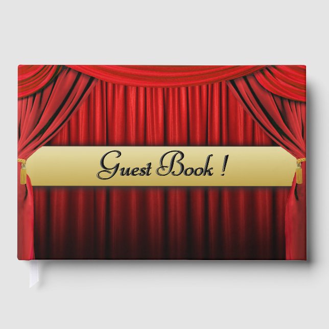 Hollywood Party Gästebuch (Vorderseite)