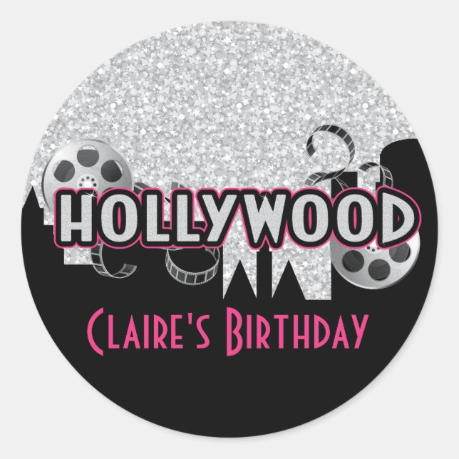 Hollywood Party Stickers (Vorderseite)