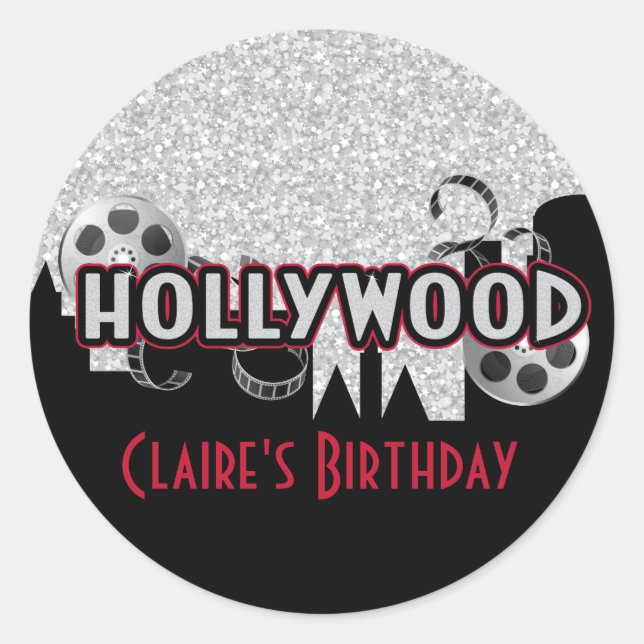 Hollywood Party Stickers (Vorderseite)
