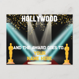 Hollywood Personalisiert Postcard Postkarte
