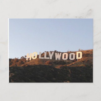 Hollywood Postcard Postkarte