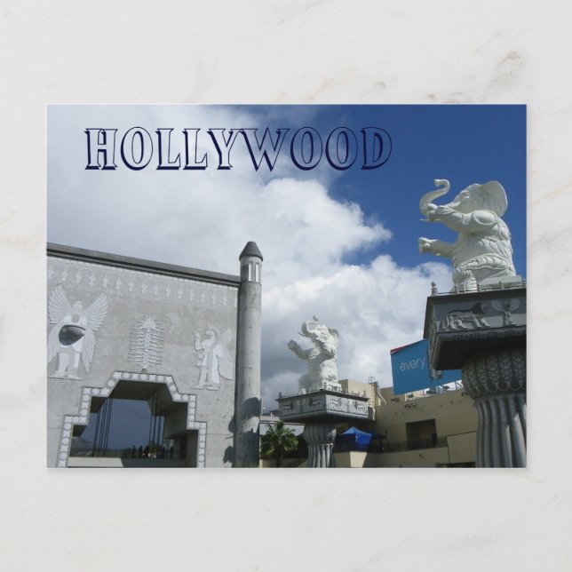 Hollywood Postcard! Postkarte (Vorderseite)