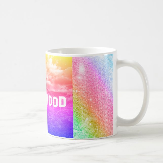 Hollywood-Regenbogen-Klassiker-Tasse Tasse (Rechts)