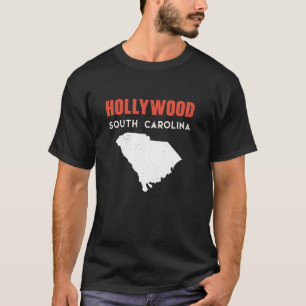 Hollywood South Carolina USA Staat America Travel T-Shirt