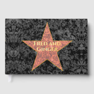 Hollywood Star Gästebuch