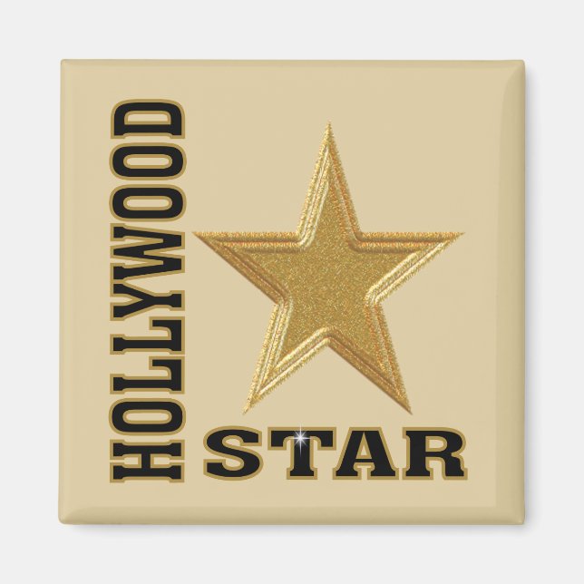 Hollywood Star Magnet (Vorne)