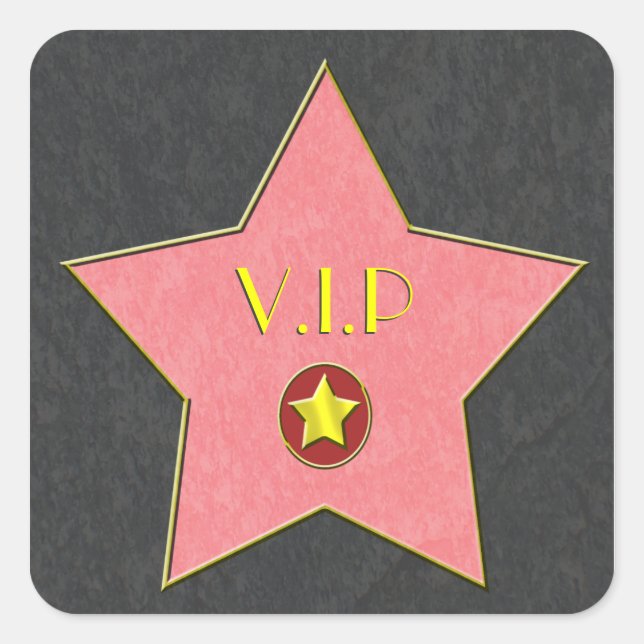 Hollywood Star Stickers (Vorderseite)