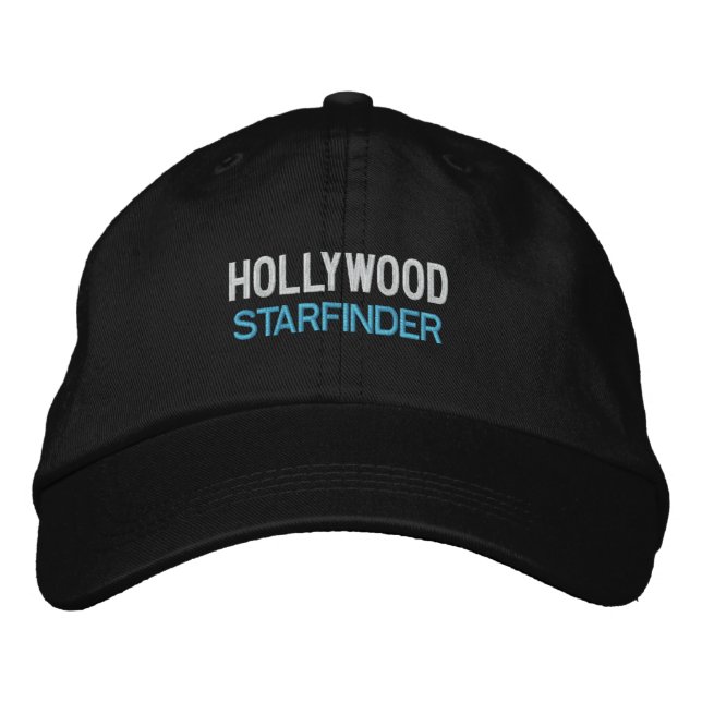 HOLLYWOOD STARFINDER BESTICKTE KAPPE (Vorderseite)