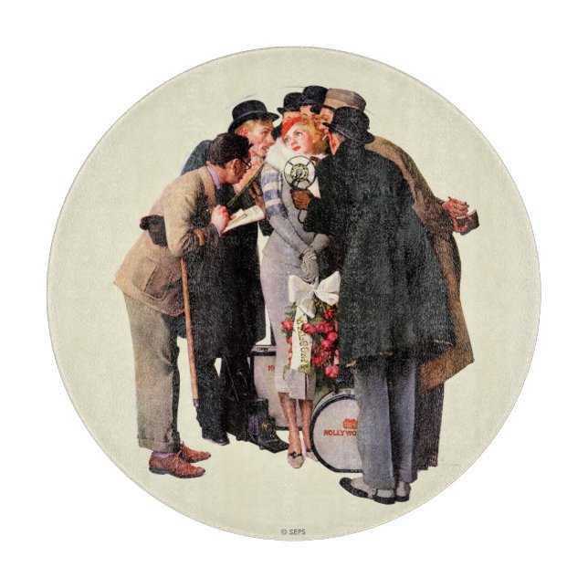 Hollywood Starlet Schneidebrett (Vorderseite)