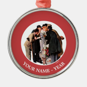 Hollywood Starlet Silbernes Ornament