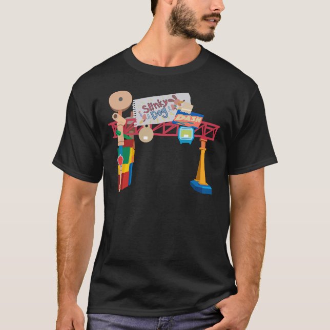 Hollywood Studios Slinky Dog Dash T-Shirt (Vorderseite)