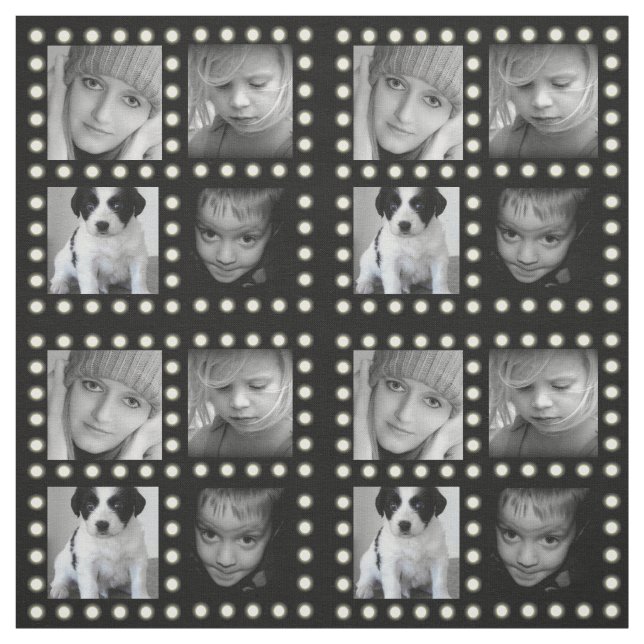 Hollywood-Thema-kundenspezifische Stoff (Muster)