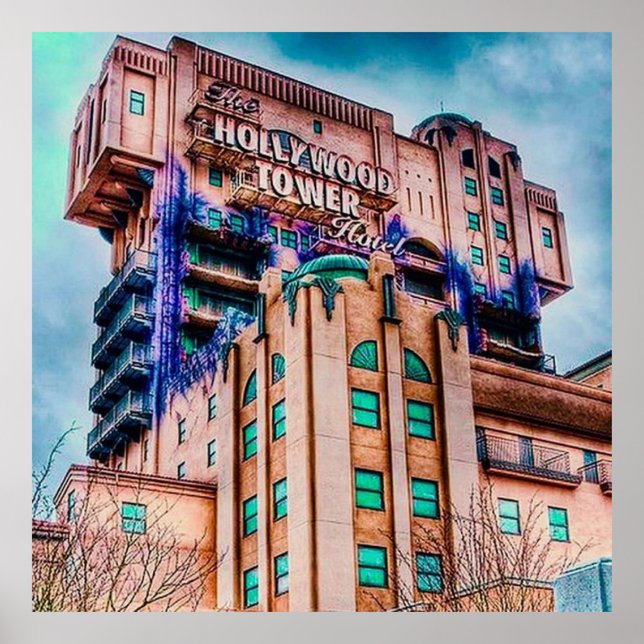 Hollywood Tower Hotel Poster (Vorne)
