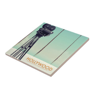 Hollywood-Vintag-Kamera Fliese