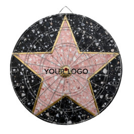 Hollywood Walk of Fame Square Coaster Dartscheibe