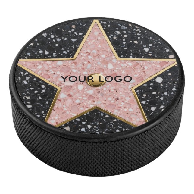 Hollywood Walk of Fame Square Coaster Eishockey Puck (3/4)