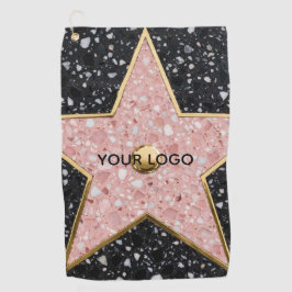 Hollywood Walk of Fame Square Coaster Golfhandtuch
