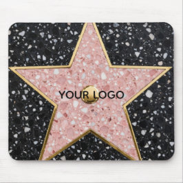 Hollywood Walk of Fame Square Coaster Mousepad