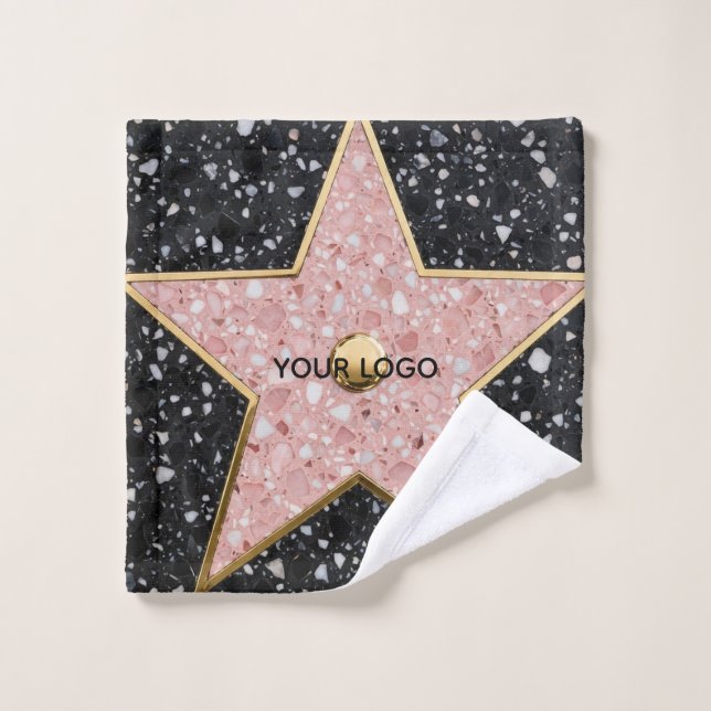 Hollywood Walk of Fame Square Coaster Waschlappen (Waschlappen)