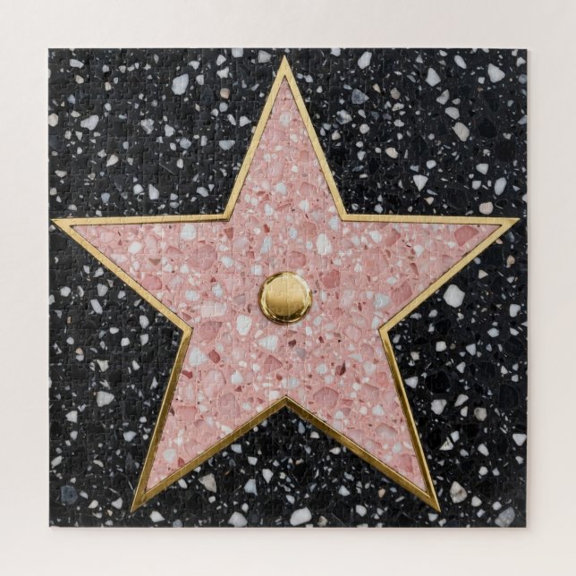 Hollywood Walk of Fame Square Untersetzer Puzzle (Vertikal)